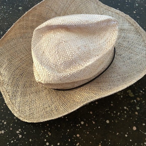 Gladys Tamez Millinery Reid Straw Hat Panama Natural - Picture 6 of 9
